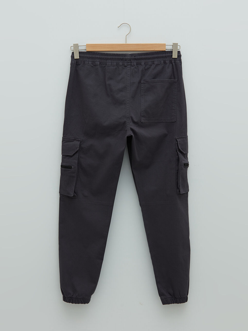 Standard Fit Men's Cargo Trousers-6