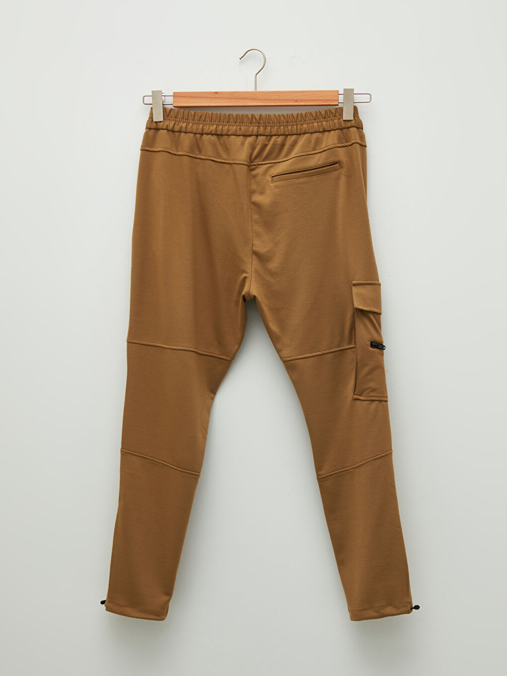 Kahverengi Slim Fit Erkek Kargo Pantolon-7