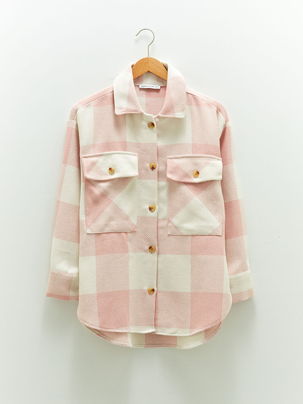 LCW Vision Plaid Women's Lumberjack Shirt -W1BJ30Z8-LNL