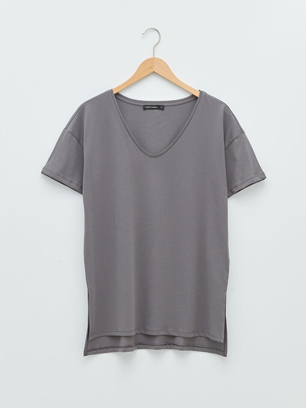 Women's V-Neck Short Sleeve Cotton T-Shirt