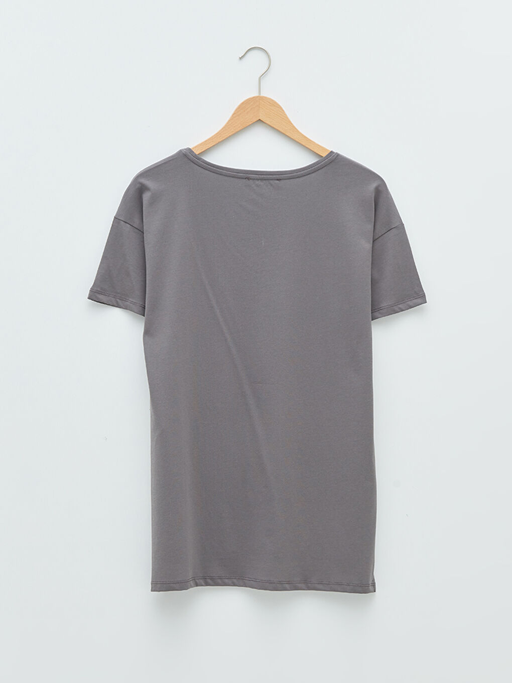 Women's V-Neck Short Sleeve Cotton T-Shirt-1