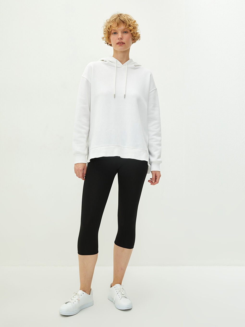 LCW Vision Women's Elasticated Waist Plain Leggings -W1BJ74Z8-RQN