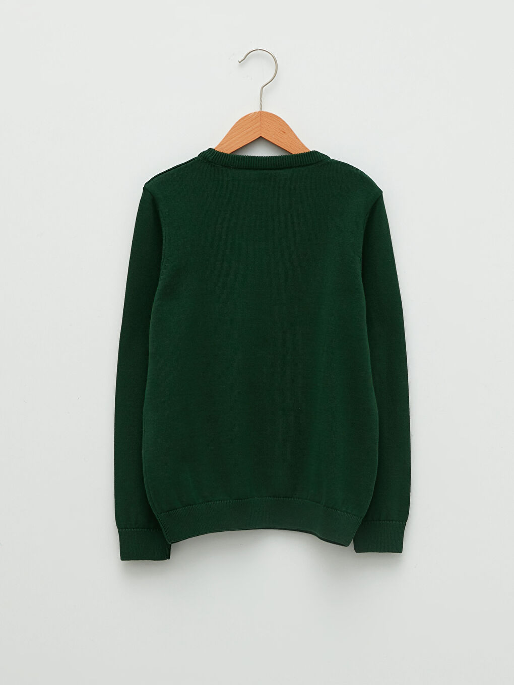 LCW Kids Rundhalsausschnitt Weihnachtsmotiv Langarm Jungen Dünner Strickpullover -W1BK09Z4-HPX
