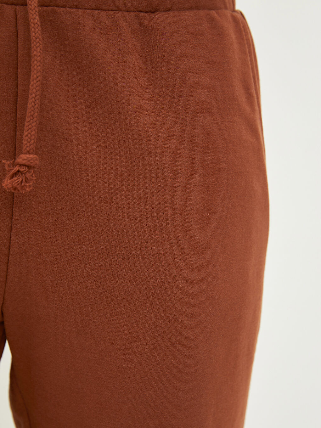 Elastic Waist Regular Pocket Detailed Women's Sweatpants-2