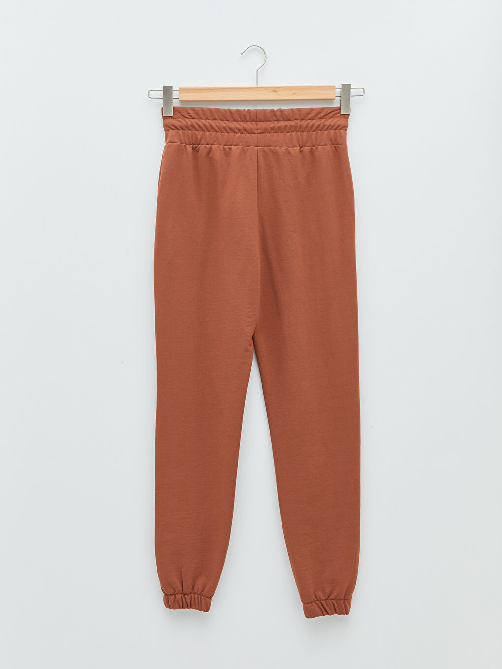 Elastic Waist Regular Pocket Detailed Women's Sweatpants-6