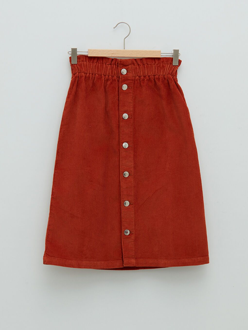 LCW Kids Elastischer Bund Basis Samt Mädchenrock -W1BL39Z4-H5R
