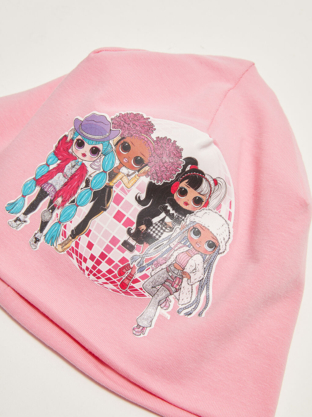 Pembe Lol Lisanslı Kız Çocuk Bere-1