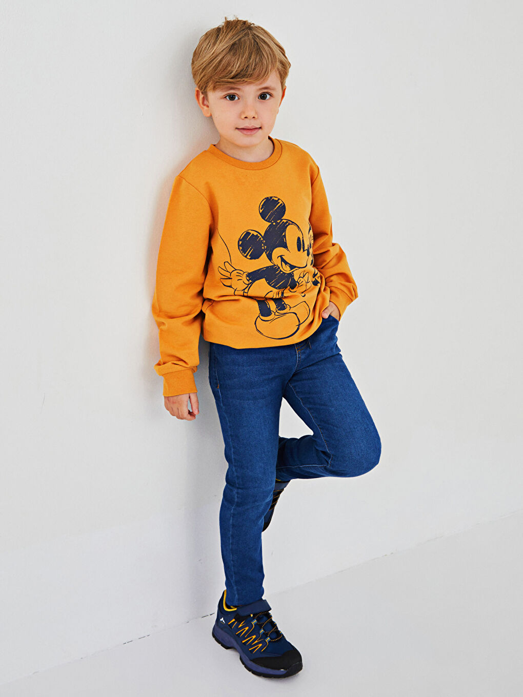 LC Waikiki Elasticated Waist Super Skinny Fit Boys Jeans -W1BN29Z4-507