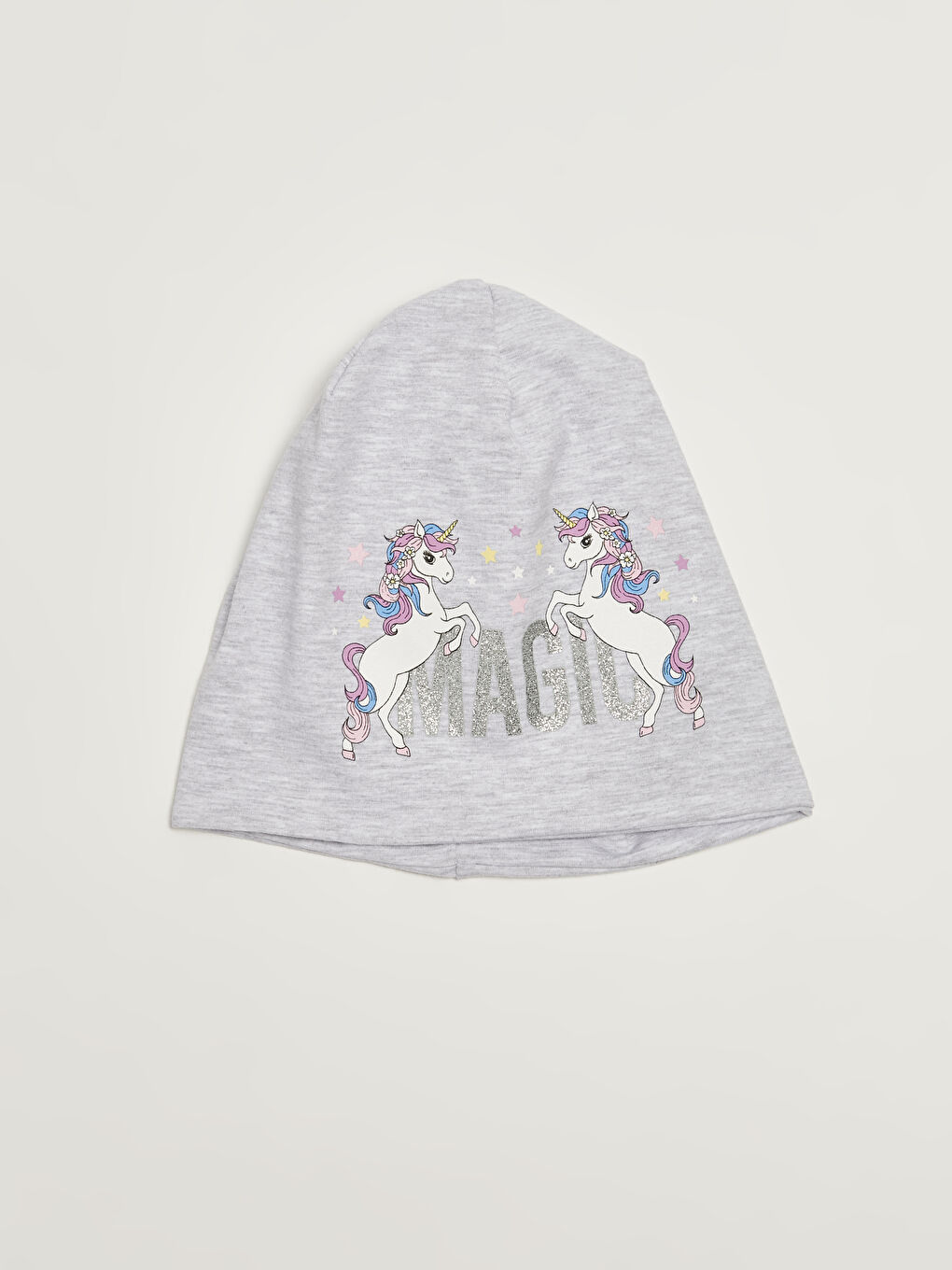 Girl Printed Knitted Beanie