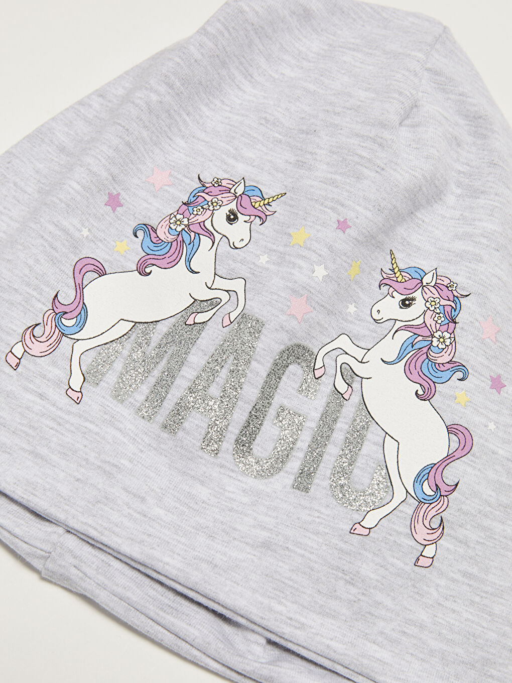 Girl Printed Knitted Beanie-1