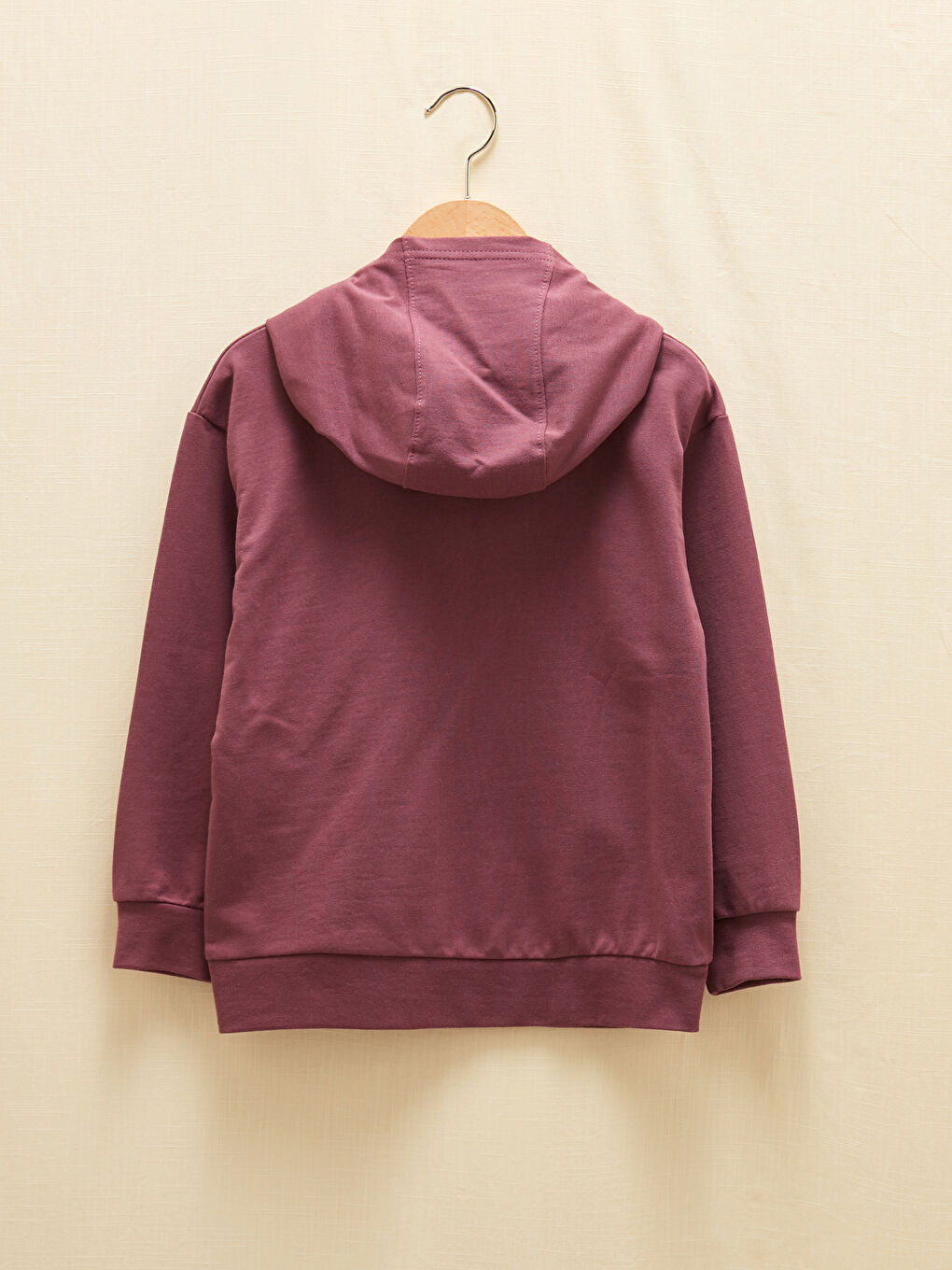 LCW Kids Hooded Basic Long Sleeve Boy Sweatshirt -W1BO40Z4-H9P