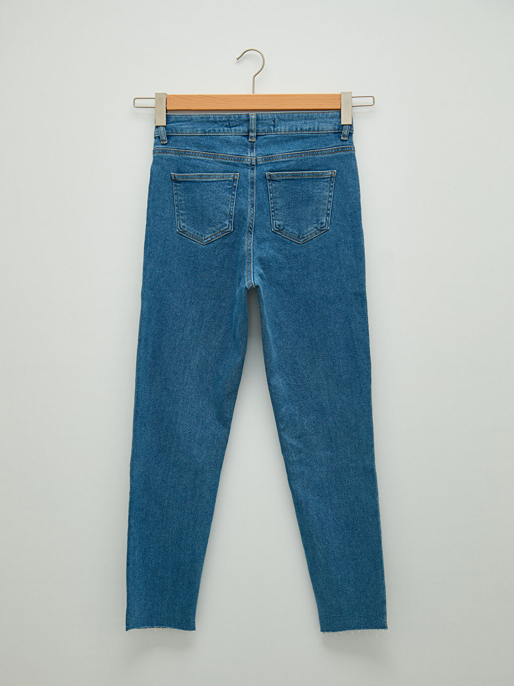 İndigo Boyfriend Kadın Jean Pantolon-5