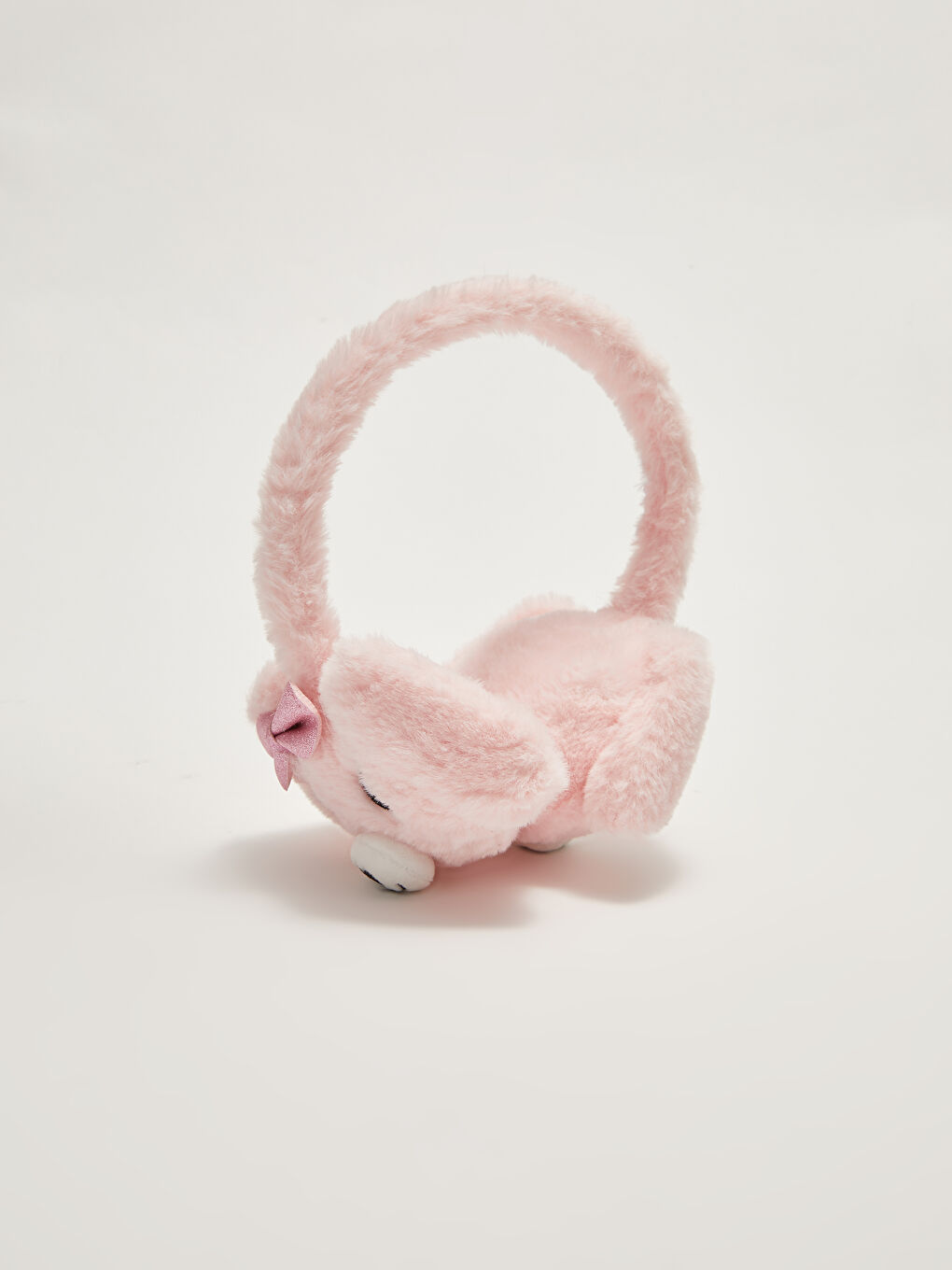 Girl's Animal Figure Plush Headphone-2