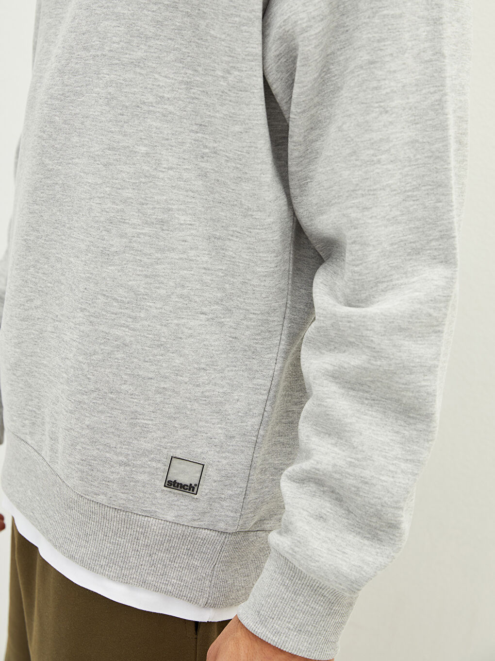 XSIDE Rundhalsausschnitt Langarm Herren-Sweatshirt -W1BP69Z8-LAL
