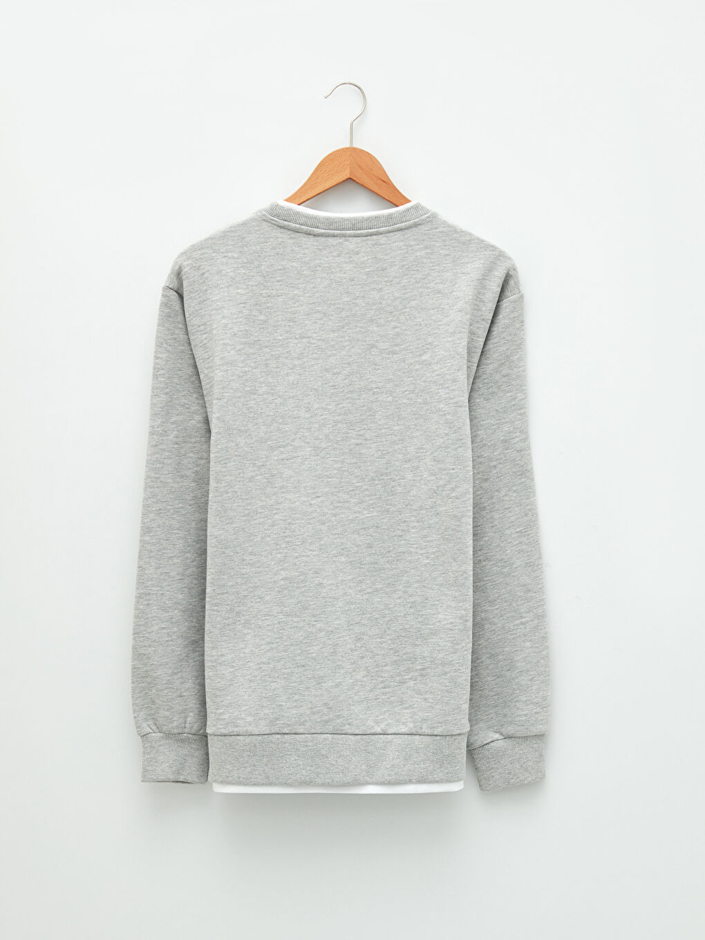 XSIDE Rundhalsausschnitt Langarm Herren-Sweatshirt -W1BP69Z8-LAL