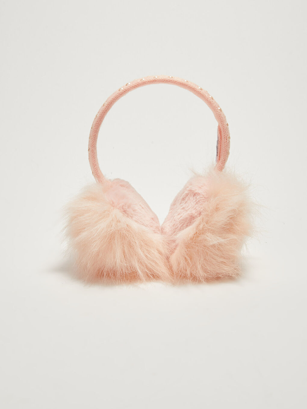 سماعات رأس قطيفة للبنات بطابع الكريسماس