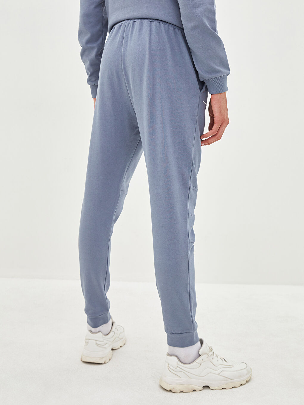 Antrasit Standart Kalıp Erkek Jogger Eşofman Altı-6