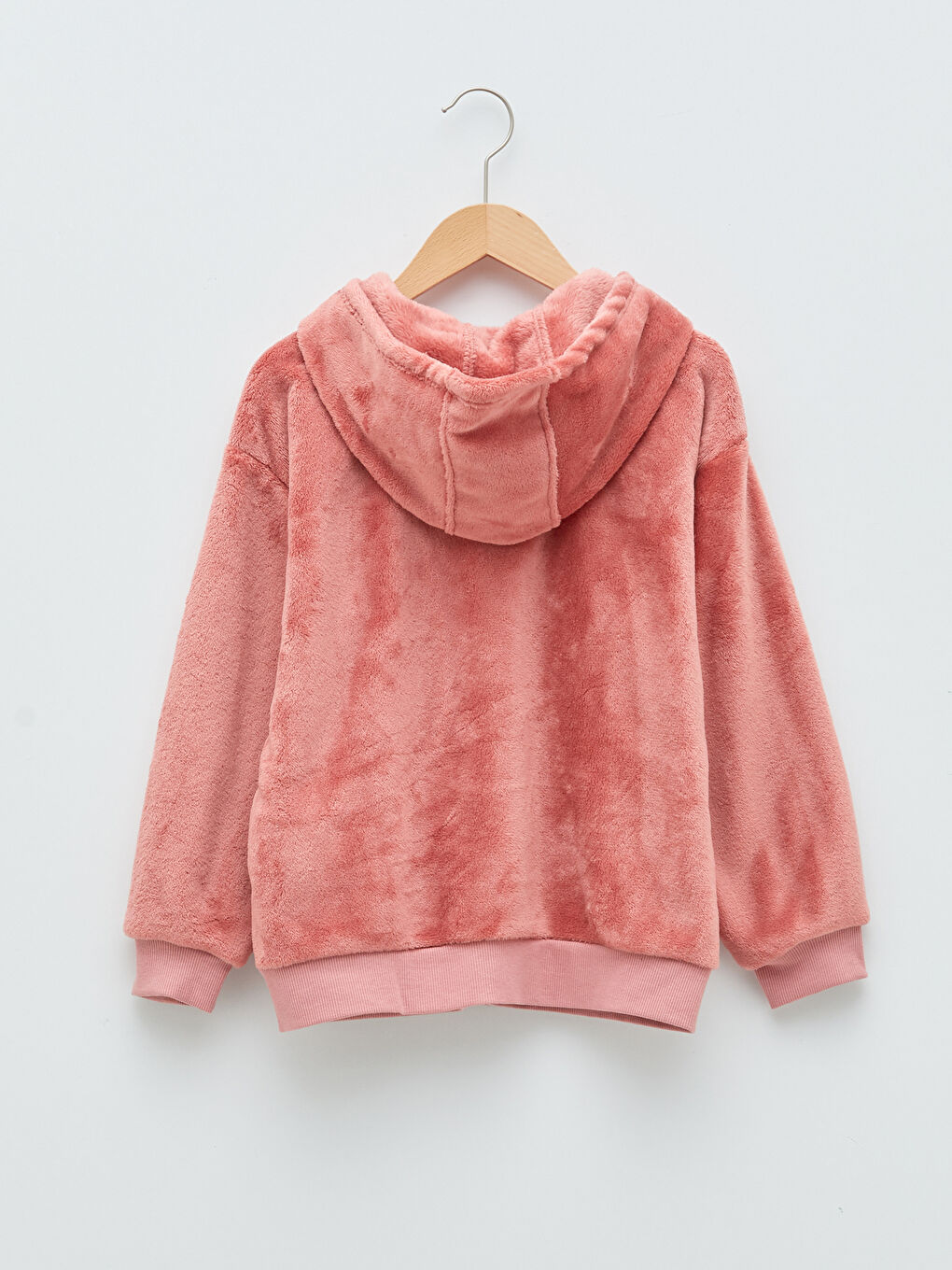 Hoodie Girl Mickey Mouse Embroidered Long Sleeve Zippered Sweatshirt-1