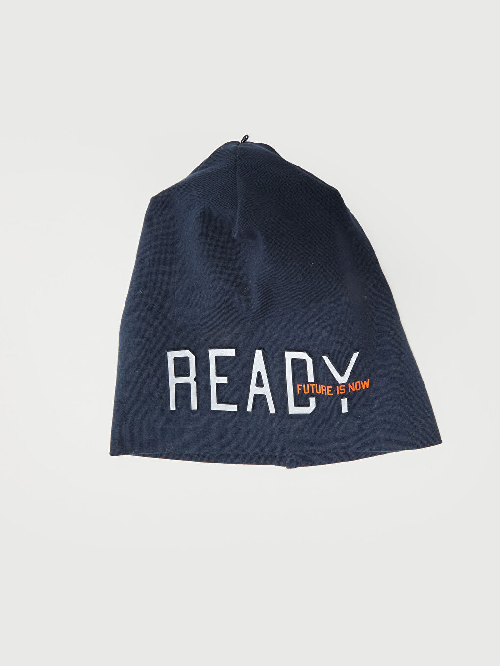 Text Printed Boy Beret