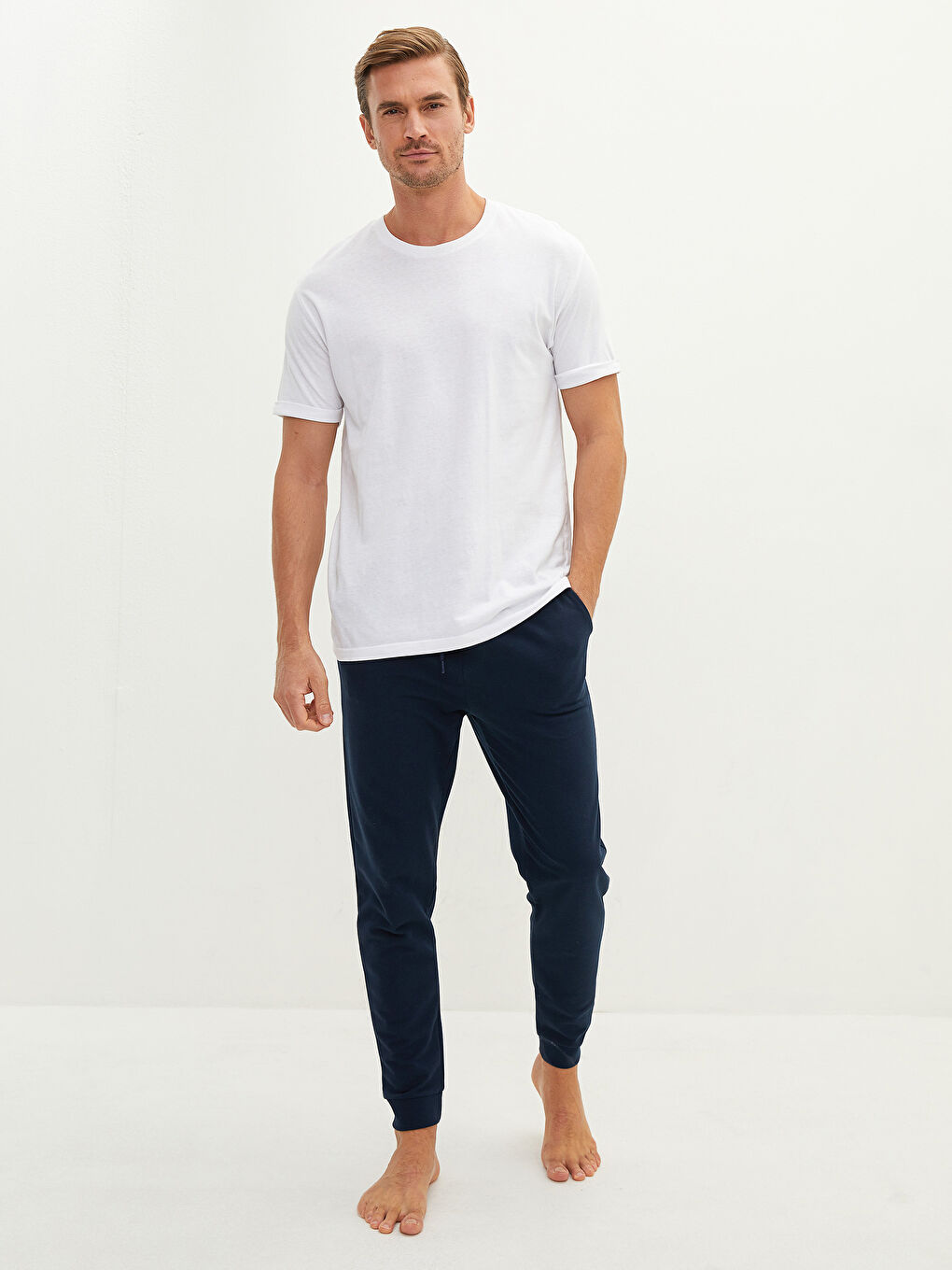 Standard Fit Men's Jogger Pajamas Bottom-1