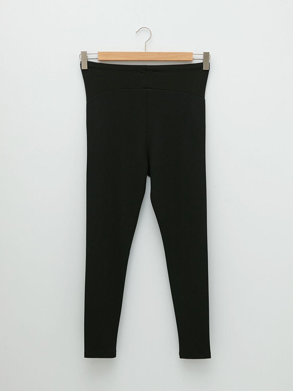 Elasticated Waist Over Bump Maternity Leggings-6