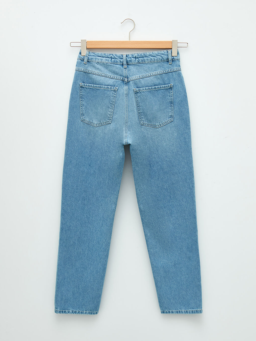 جينز عطارد نحيل نساء سروال روديو بجيوب تفاصيل-6