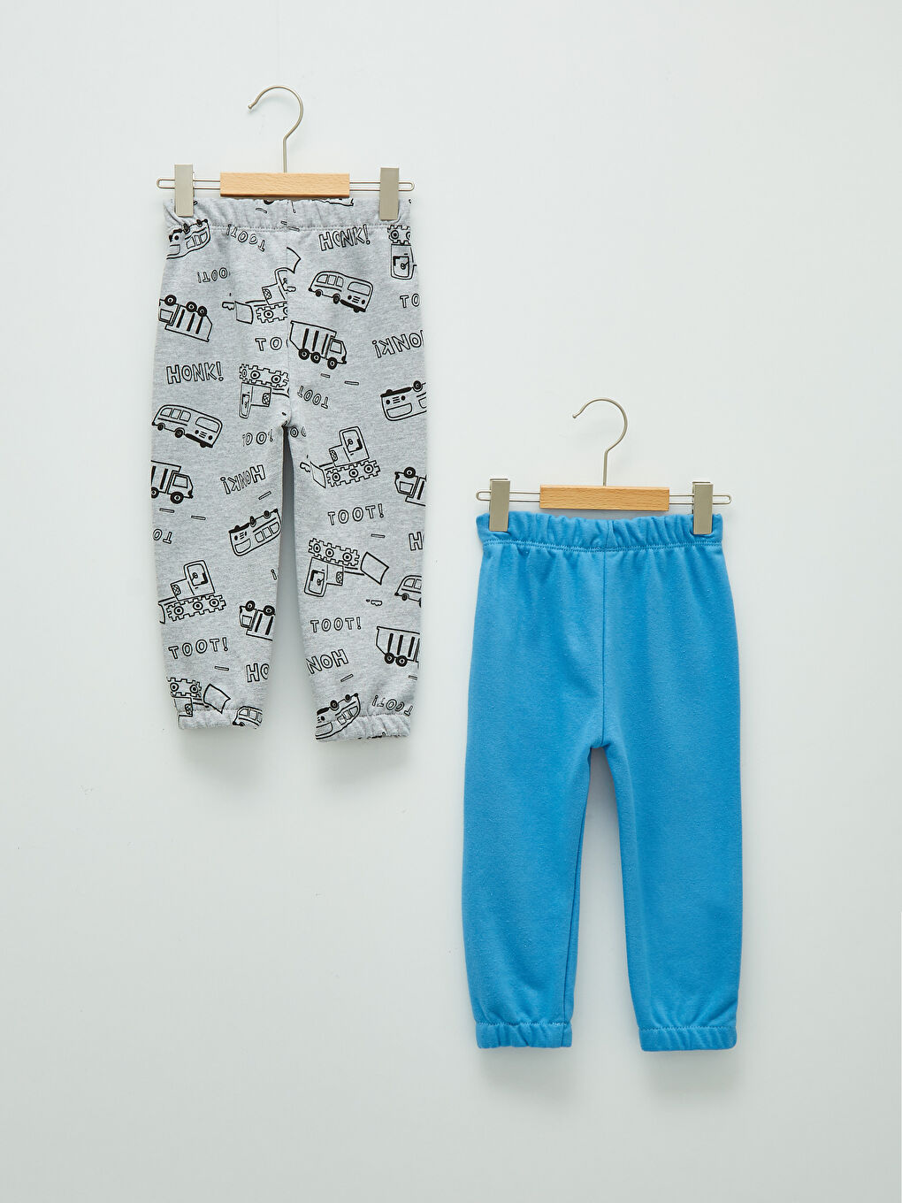 LCW baby Elasticated Waist Baby Boys' Jogger Sweatpants 2 Pack -W1BY19Z1-LRY
