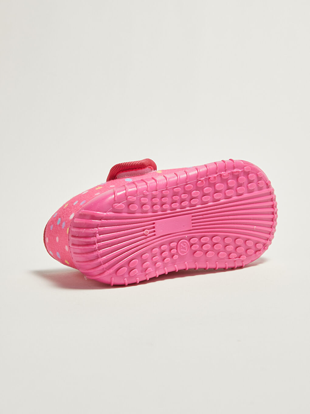 Fuşya Minnie Mouse Lisanslı Cırt Cırtlı Kız Çocuk Panduf-3