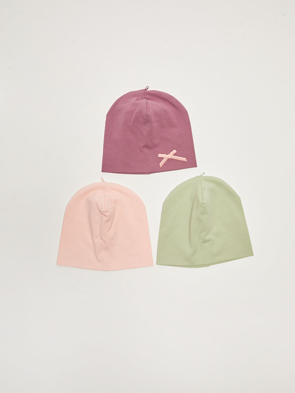 Basic Baby Girl Beret 3-Pack