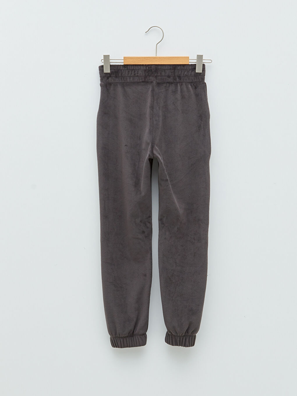 Elastic Waist Embroidered Girl Jogger Sweatpants-1