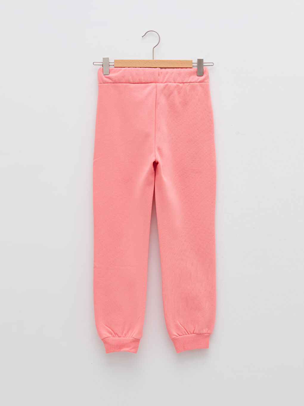 بنطال رياضي للبنات بطبعة دب تيدي بخصر مطاطي-1