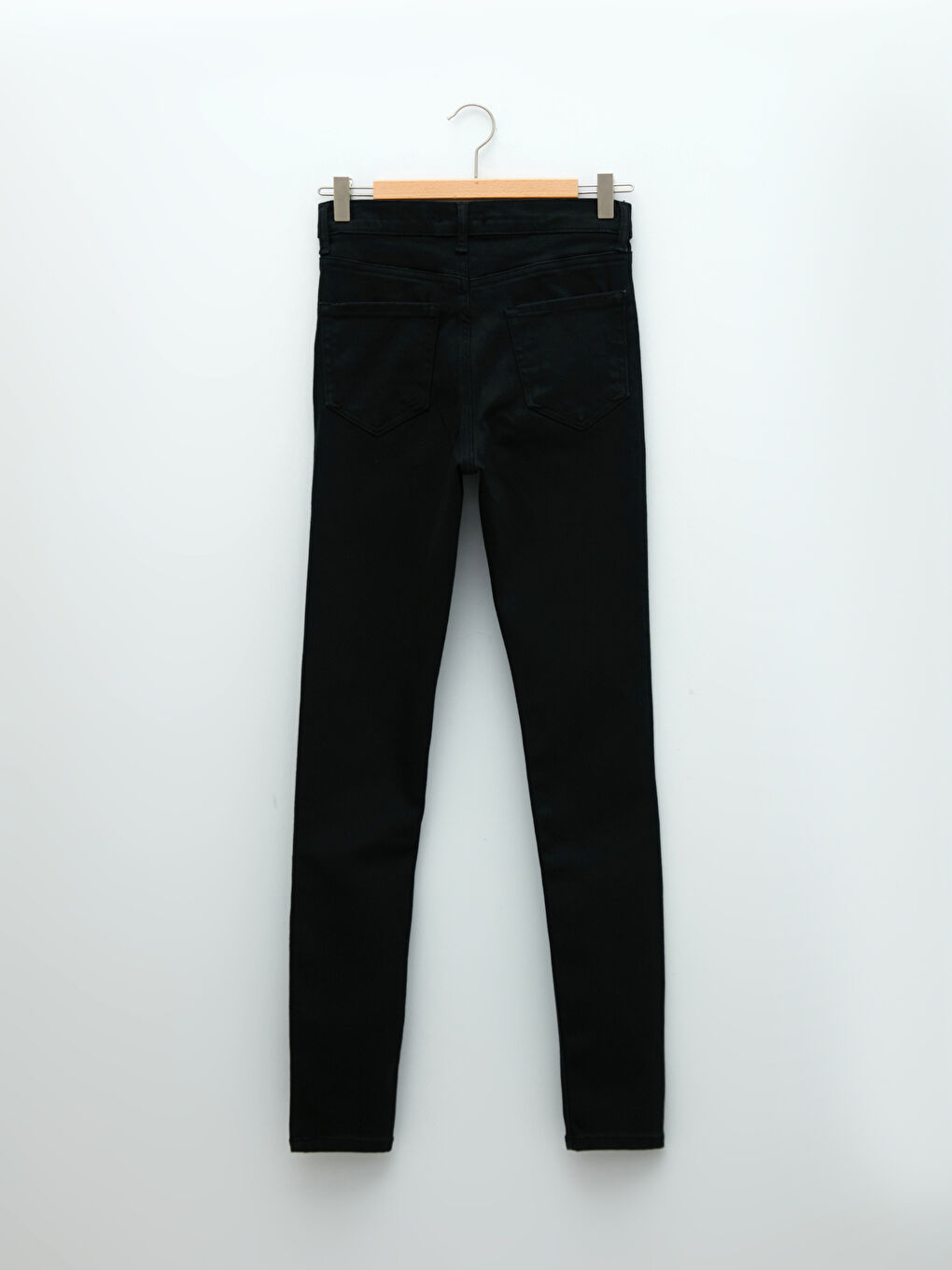 Siyah Yüksek Bel Jüpiter Süper Skinny Fit Kadın Jean Pantolon-6