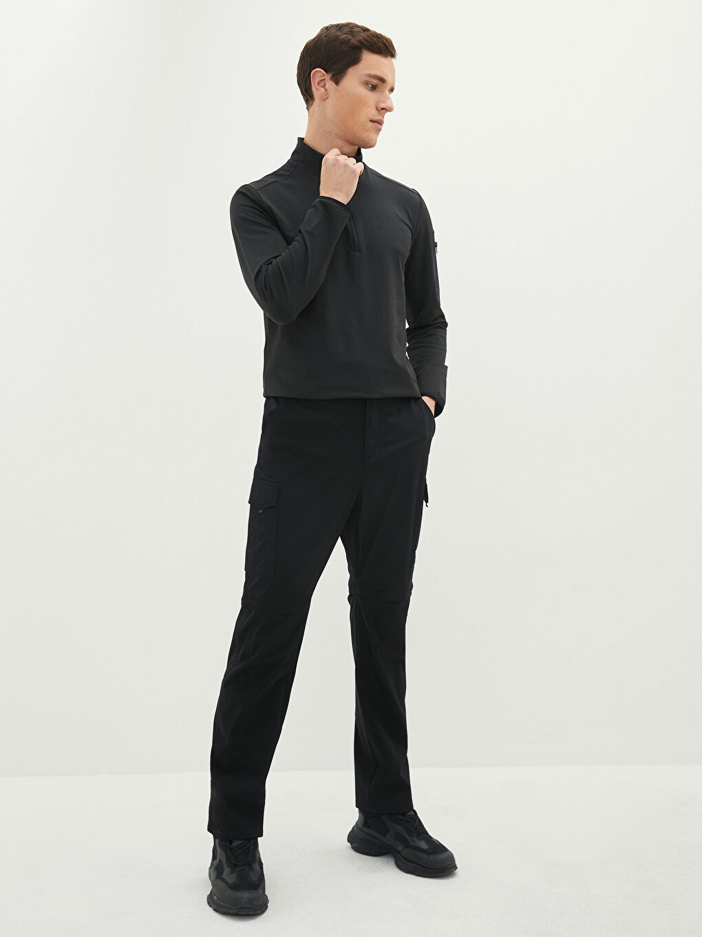 Standard Fit Men's Trousers-1