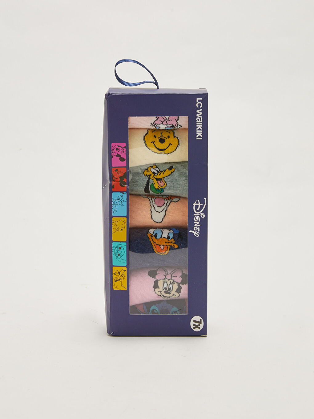 Minnie Mouse Printed Women's Socks 7 Pack