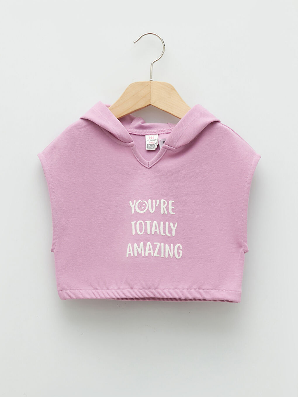 Lila Bisiklet Yaka Uzun Kollu Kız Bebek 3'lü Takım-3