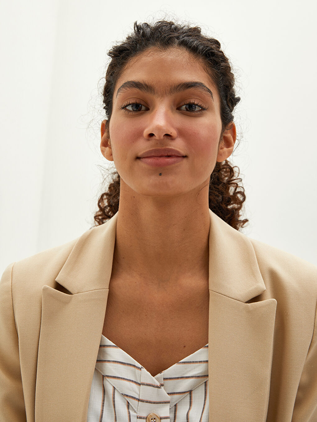 Изчистено Дамско Сако-Яке с Дълъг Ръкав-3