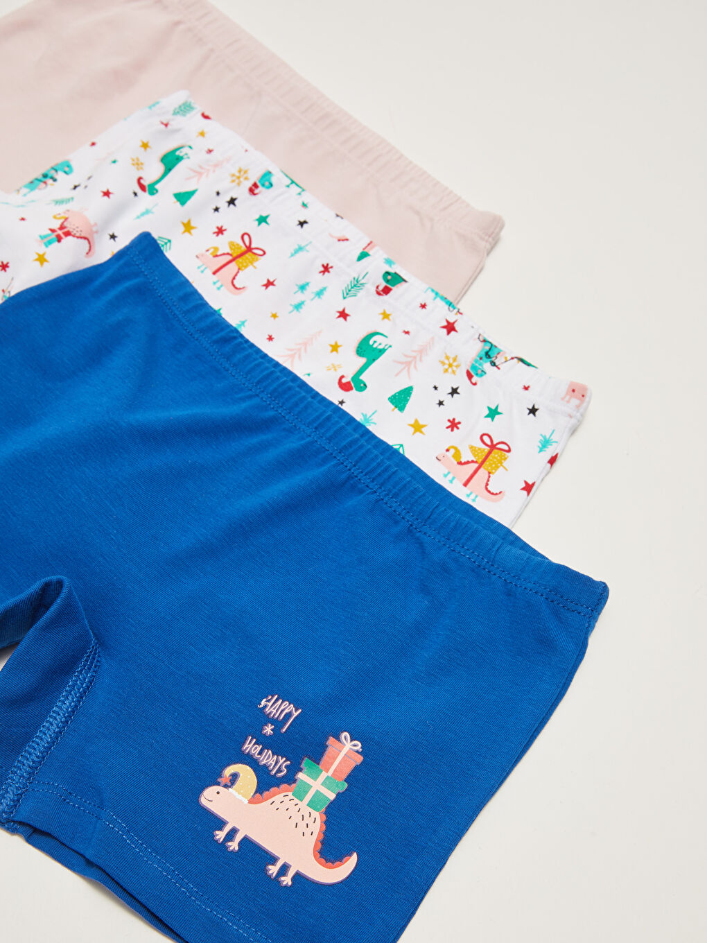 Printed Cotton Girls' Boxer 3-pack-1