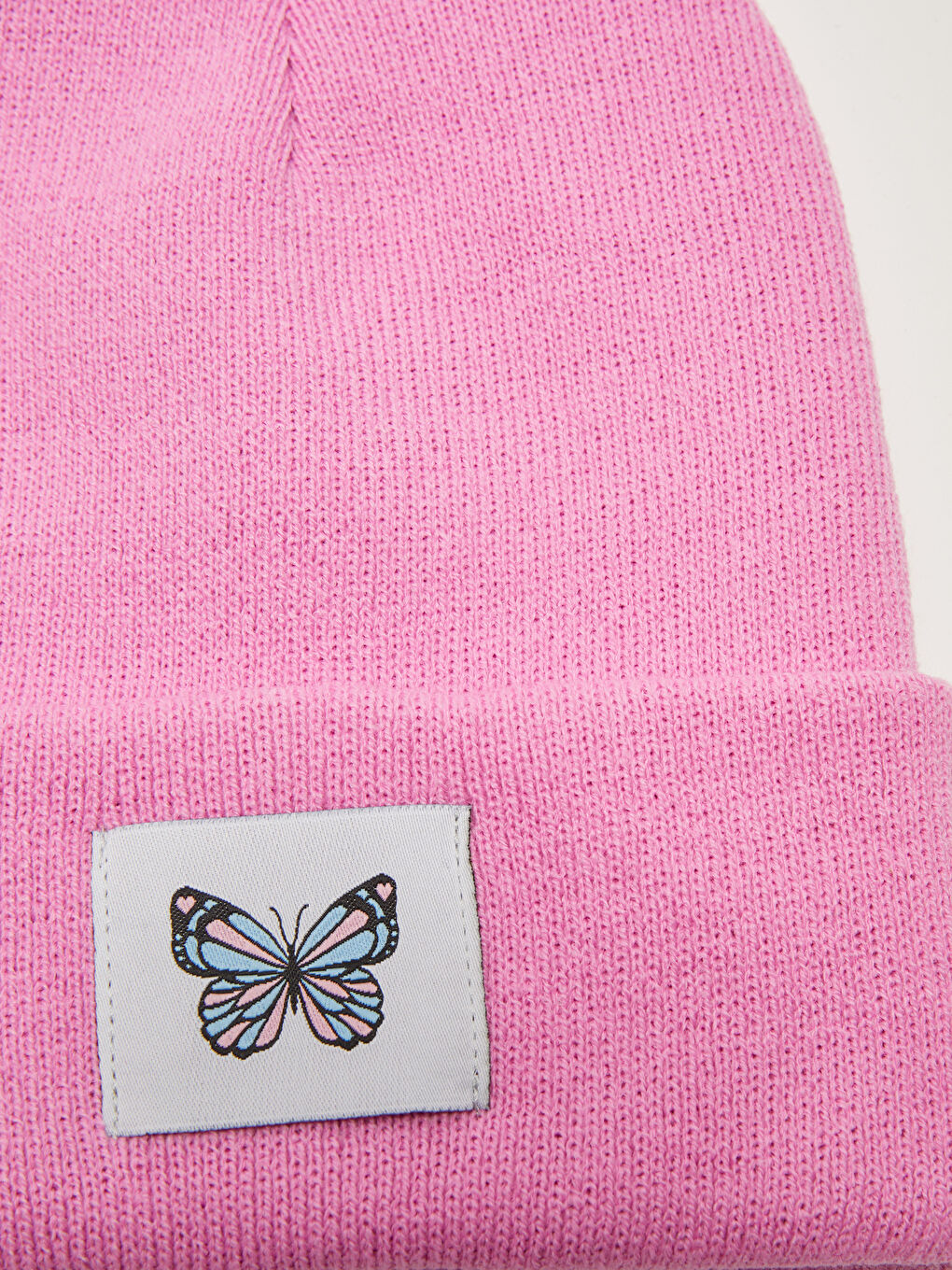 Bonnet en Tricot Imprimé Fille-1