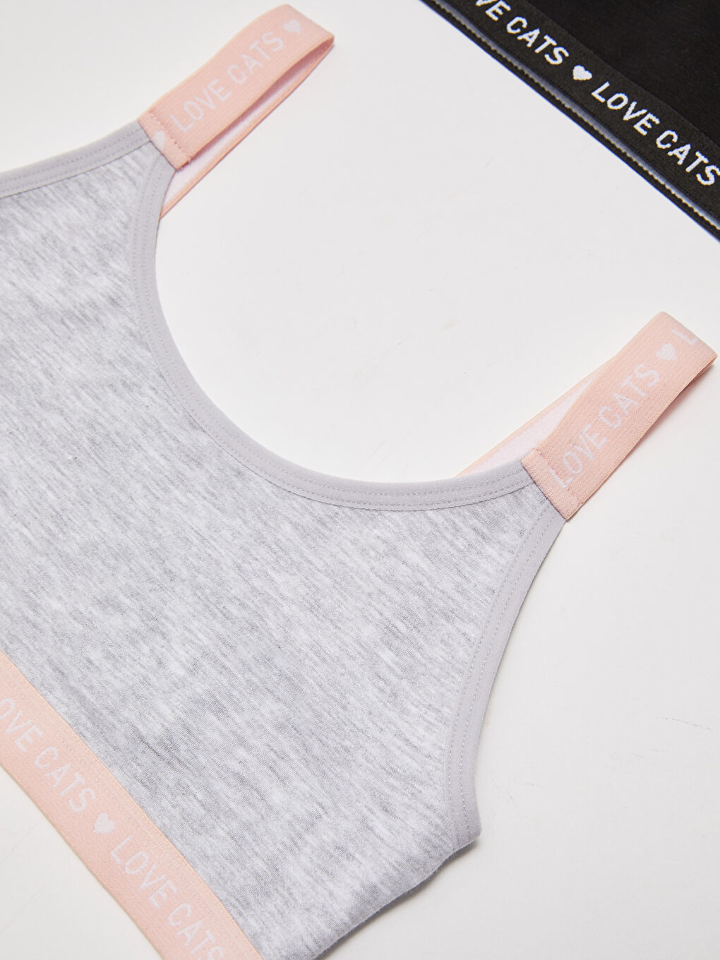 LCW Kids Bedrucktes Bustier-Top für Mädchen 2er-Pack -W1CG88Z4-CVL