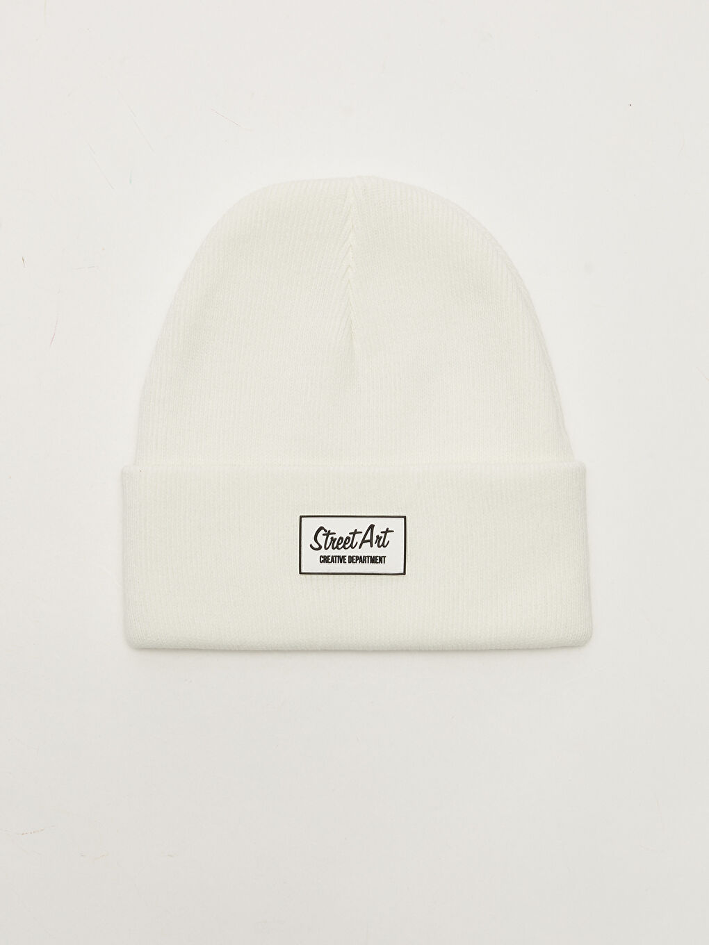 Bonnet en tricot imprimé Boy Label