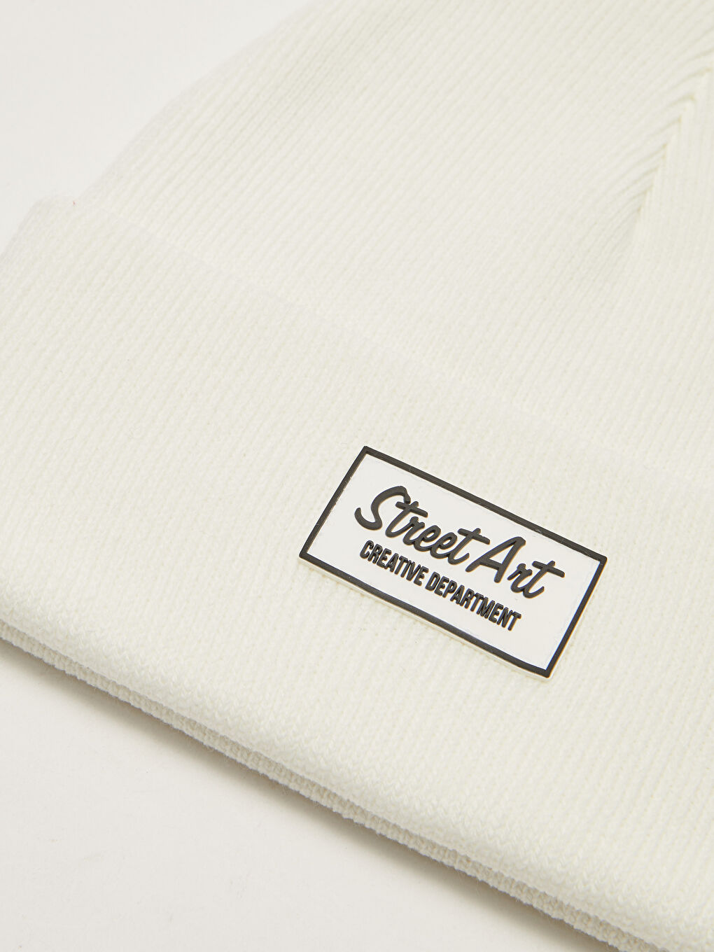 Bonnet en tricot imprimé Boy Label-1