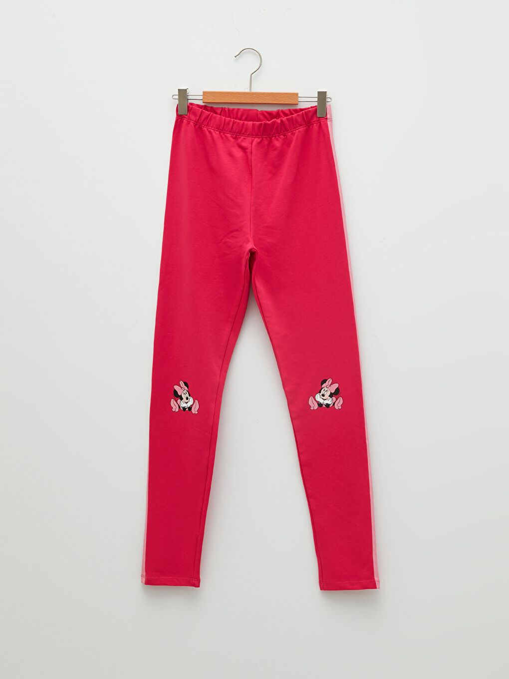 Elastic Waist Minnie Mouse Printed Cotton Girls Tights