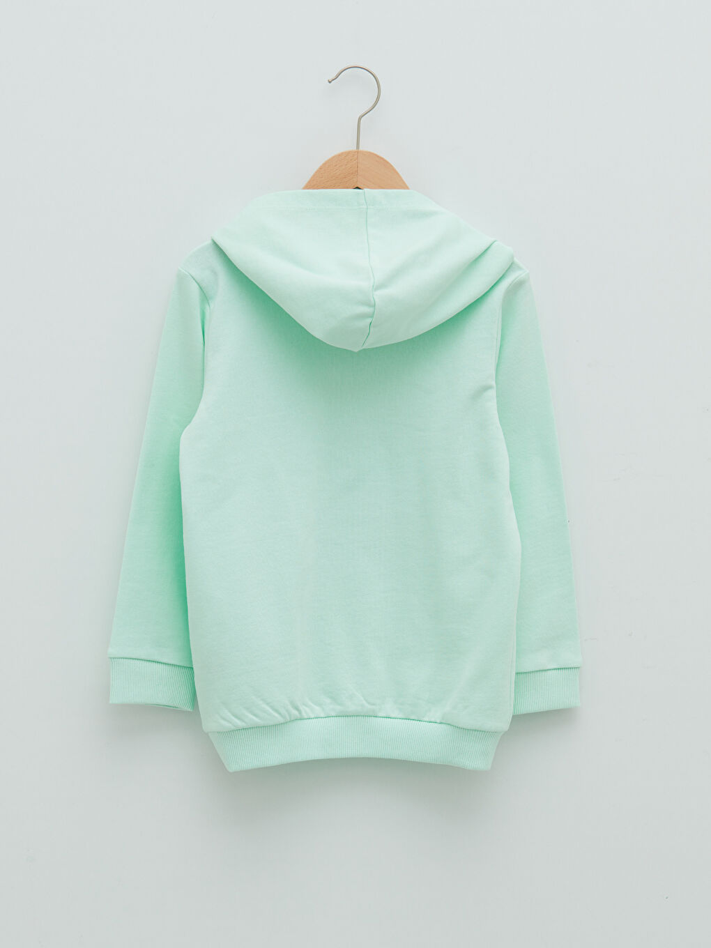 Yeşil Kapüşonlu Friends Baskılı Uzun Kollu Kız Çocuk Sweatshirt-1