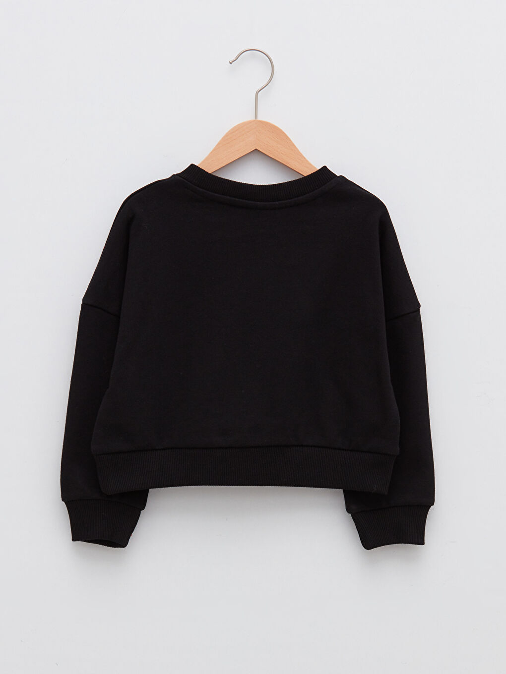 LCW Kids Rundhalsausschnitt Bedruckt Langarm Sweatshirt für Mädchen -W1CI23Z4-CVL