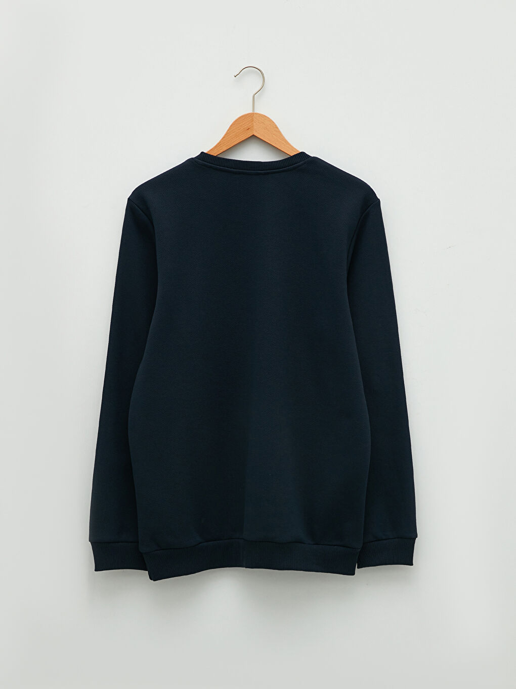 XSIDE Bisiklet Yaka Uzun Kollu Erkek Kalın Sweatshirt -W1CJ56Z8-HRZ