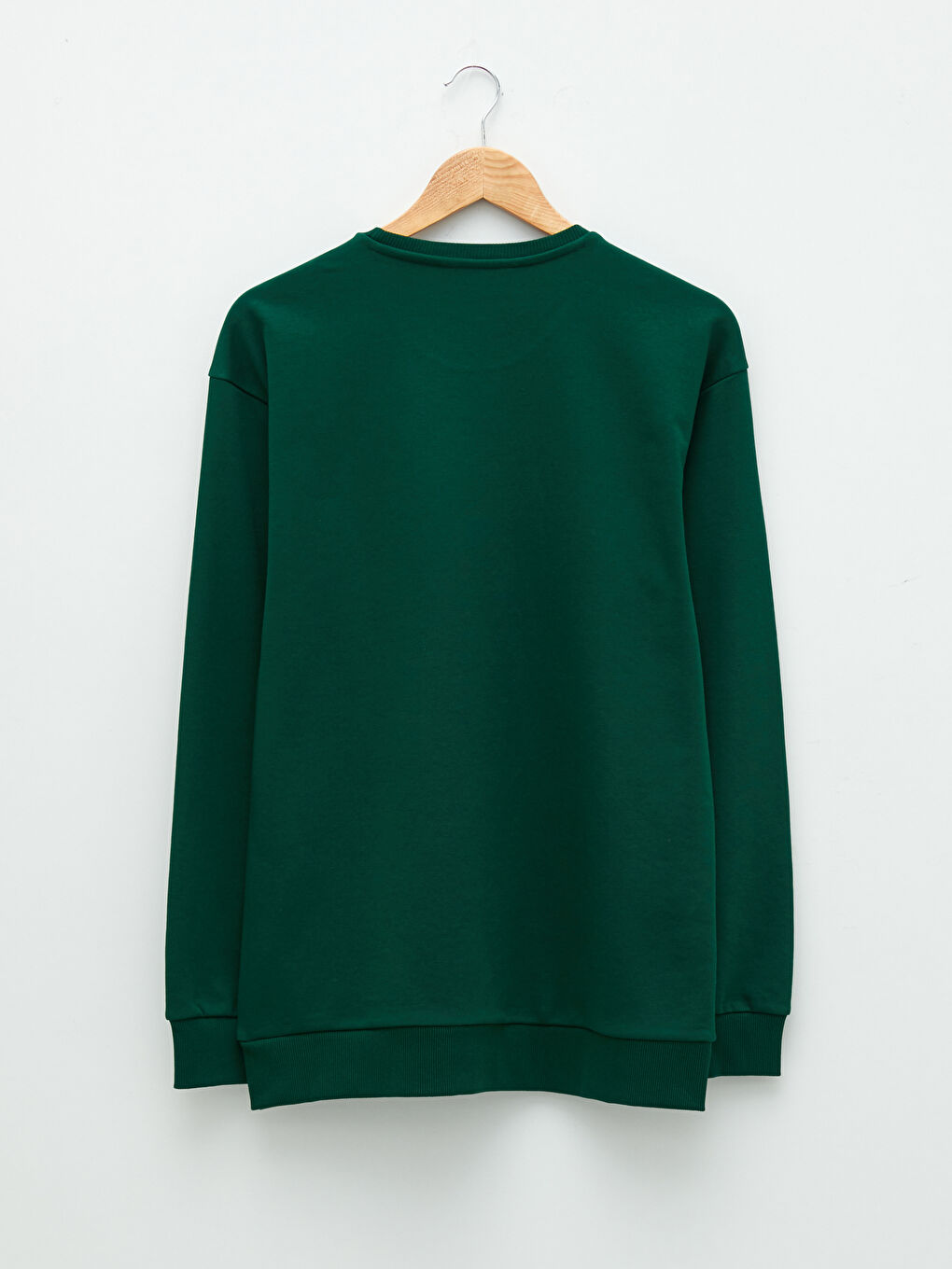 XSIDE Bisiklet Yaka Yılbaşı Temalı Uzun Kollu Baskılı Erkek Sweatshirt Baba ve Oğul Kombini -W1CJ94Z8-PU0