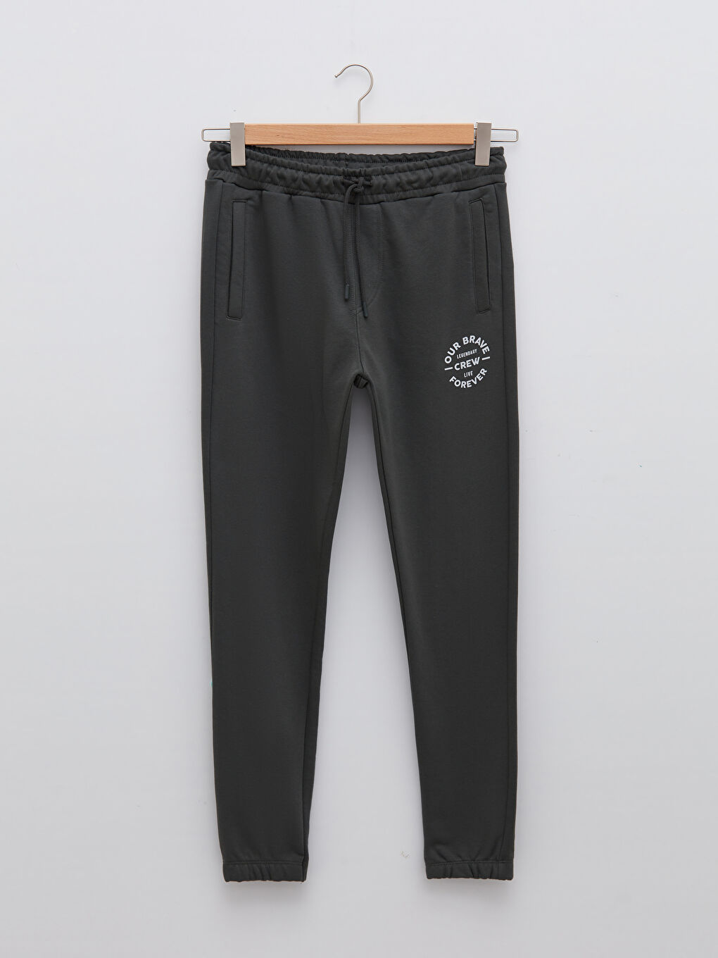 Haki Slim Fit Erkek Jogger Eşofman Altı Baba ve Oğul Kombini-5