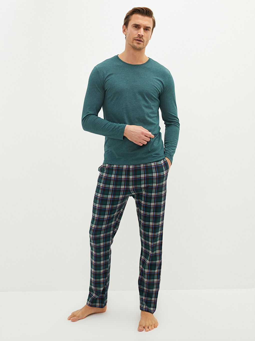 Regular Fit Men's Pyjama Set