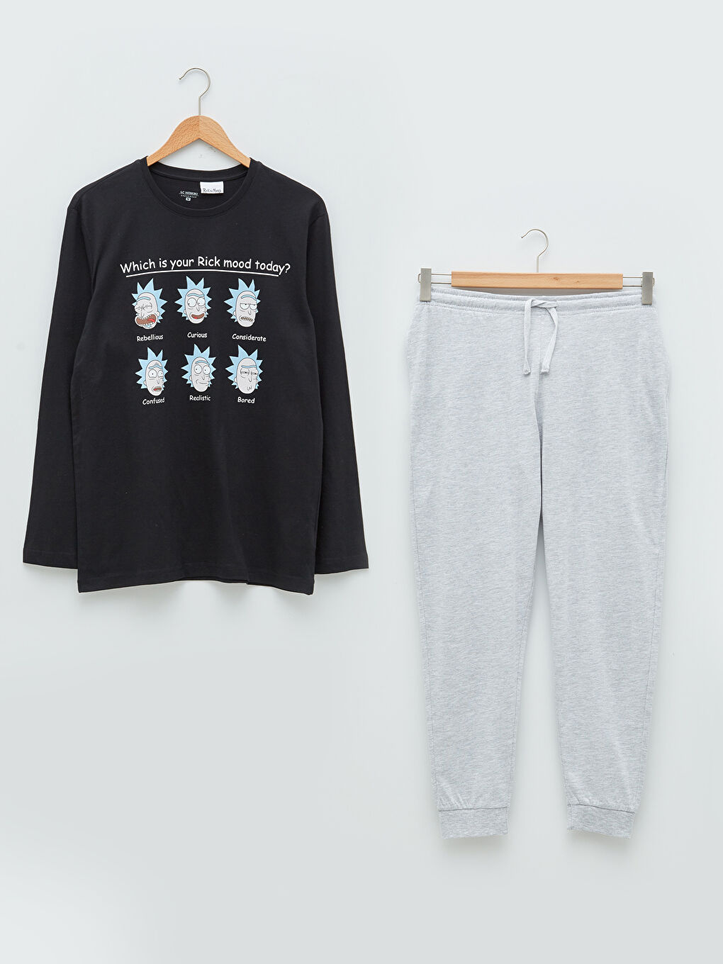 Standard Pattern Rick and Morty Printed Men's Pajamas Set-5