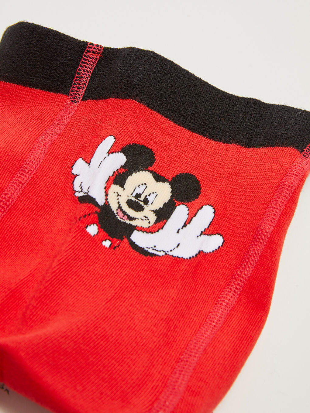 LCW Kids Mickey Mouse Desenli Erkek Çocuk Külotlu Çorap -W1CM44Z4-Q4G